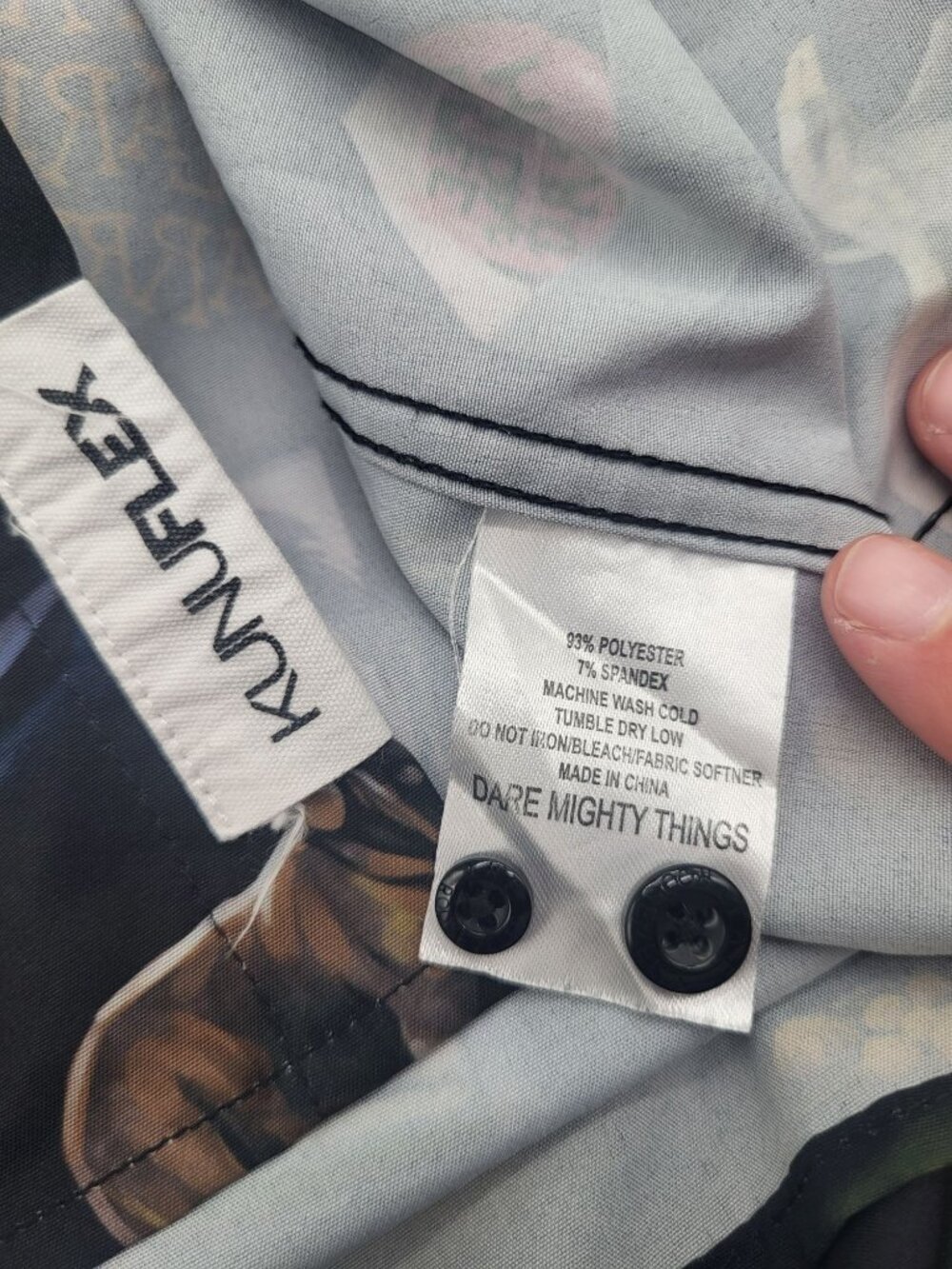 RSVLTS Harry Potter “Yer A Wizard, Harry” Mens XXL Button Up Shirt Kunuflex - Picture 6 of 7